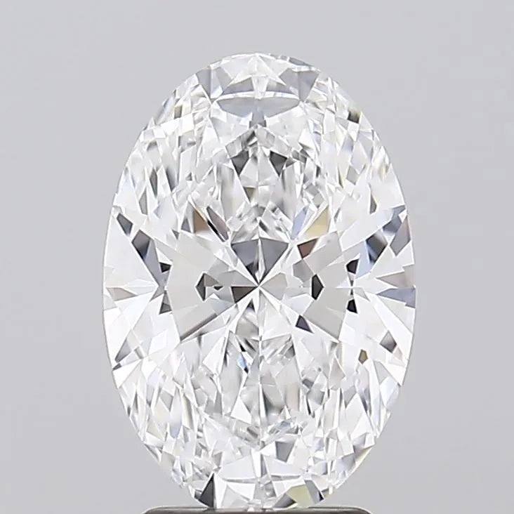 2.91ct Oval Lab Grown Diamond (Colour D, Clarity IF, IGI Certified)