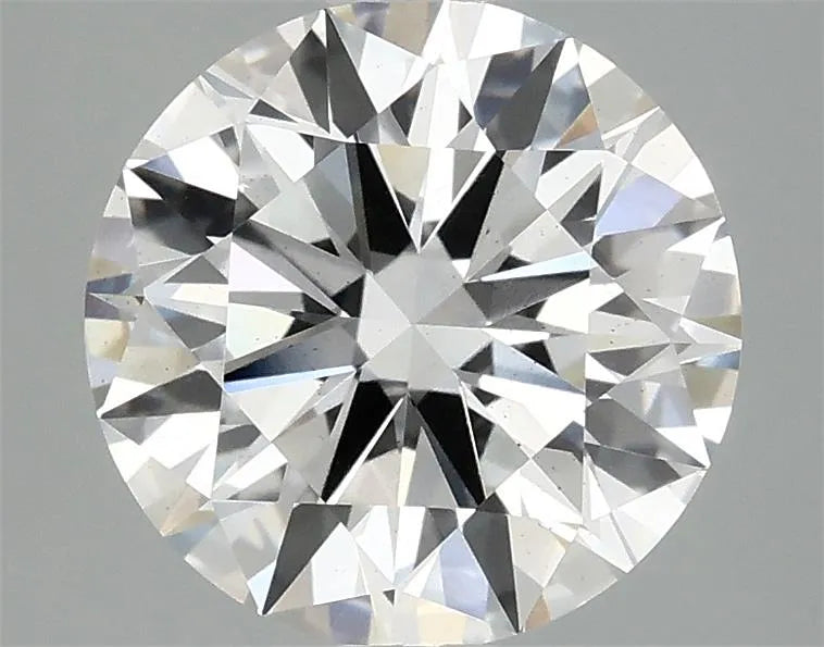 2.91ct Round Lab Grown Diamond (Colour G, Clarity VS2, Cut ID, IGI Certified)