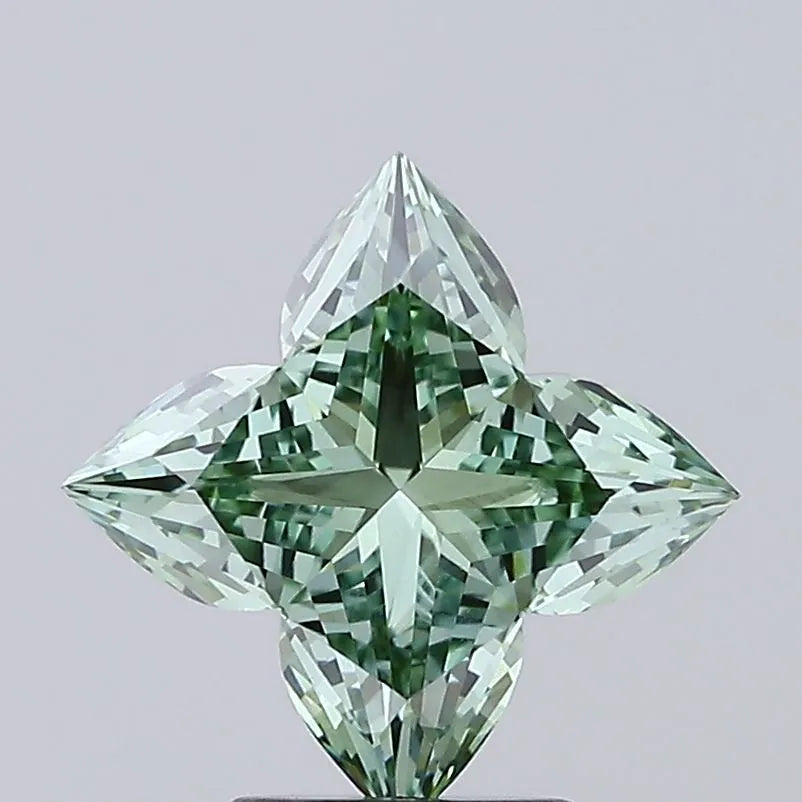 2.92ct Other Lab Grown Diamond (Colour Fancy Vivid Green, Clarity VVS2, IGI Certified)