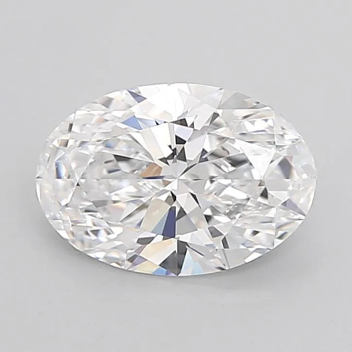 2.92ct Oval Lab Grown Diamond (Colour D, Clarity VVS1, Cut EX, IGI Certified)