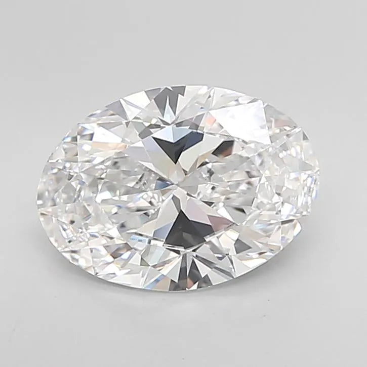 2.92ct Oval Lab Grown Diamond (Colour D, Clarity VVS1, IGI Certified)