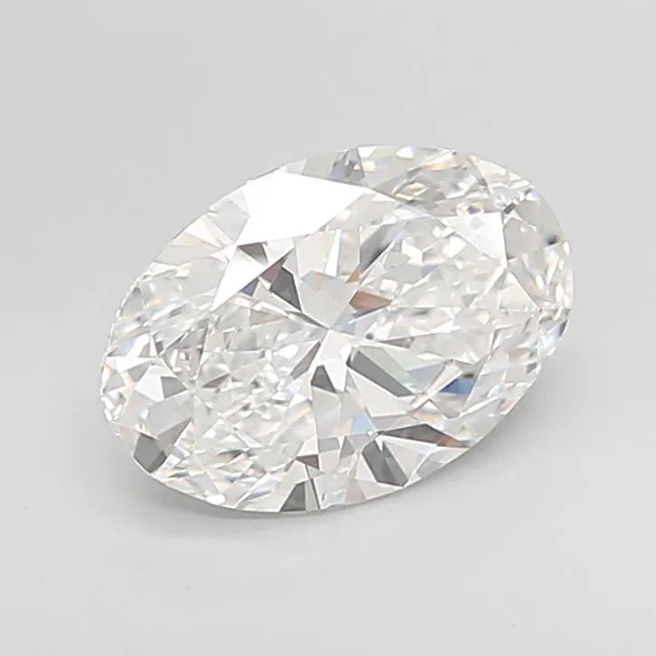 2.92ct Oval Lab Grown Diamond (Colour E, Clarity VVS2, IGI Certified)