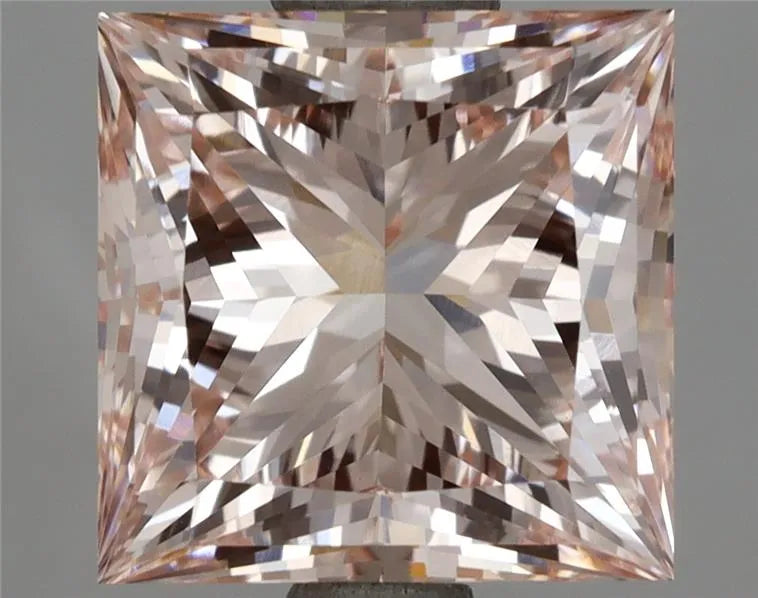 2.92ct Princess Lab Grown Diamond (Colour Fancy Pink, Clarity VVS2, IGI Certified)