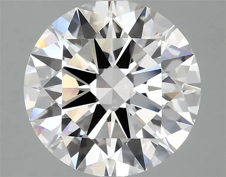 2.92ct Round Lab Grown Diamond (Colour E, Clarity VVS2, Cut EX, IGI Certified)