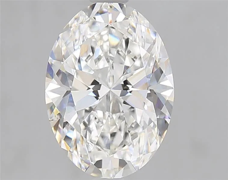 2.93ct Oval Lab Grown Diamond (Colour F, Clarity VVS2, IGI Certified)