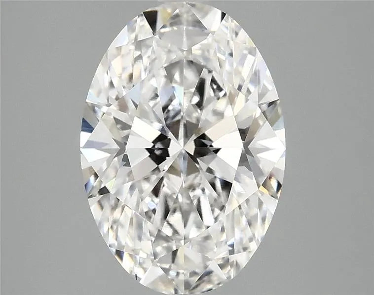 2.93ct Oval Lab Grown Diamond (Colour F, Clarity VVS2, IGI Certified)