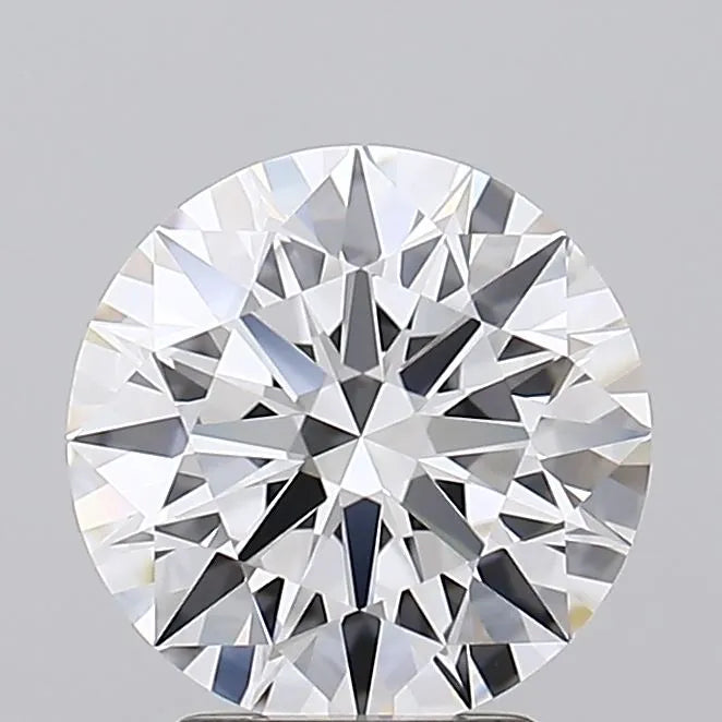 2.93ct Round Lab Grown Diamond (Colour D, Clarity FL, Cut EX, GIA Certified)
