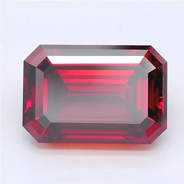 2.94ct Emerald Lab Grown Diamond (Colour Fancy Deep Orangey Brown, Clarity VVS2, IGI Certified)