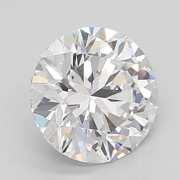 2.94ct Round Lab Grown Diamond (Colour D, Clarity VVS1, Cut ID, IGI Certified)