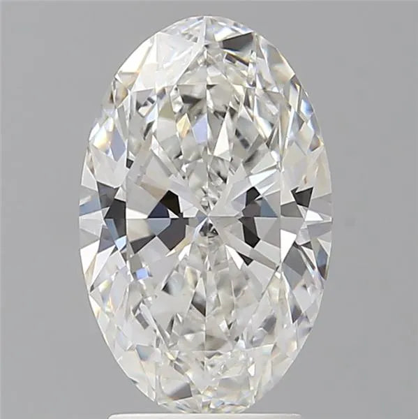 2.95ct Oval Lab Grown Diamond (Colour E, Clarity VVS2, IGI Certified)