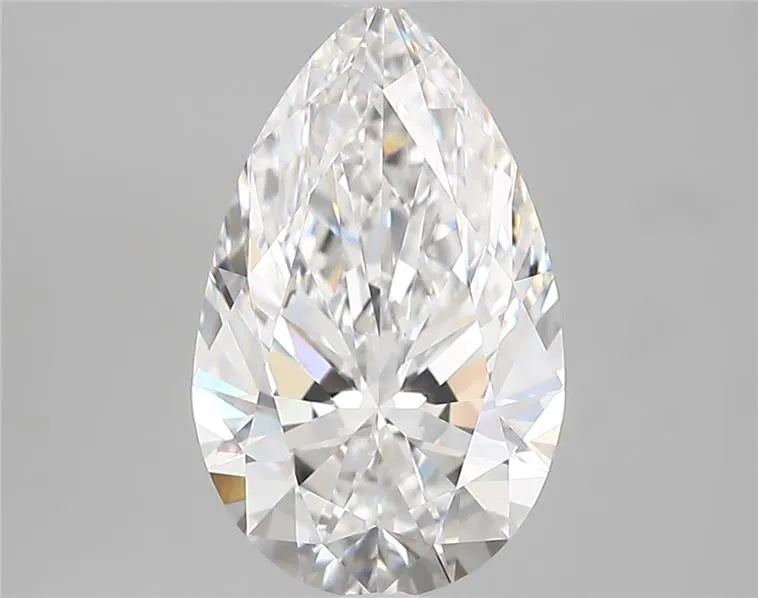 2.95ct Pear Lab Grown Diamond (Colour D, Clarity VVS1, IGI Certified)