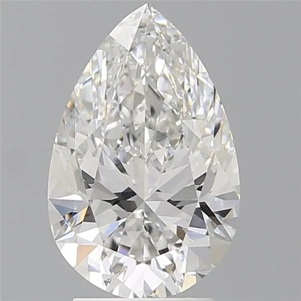 2.95ct Pear Lab Grown Diamond (Colour F, Clarity VVS2, IGI Certified)