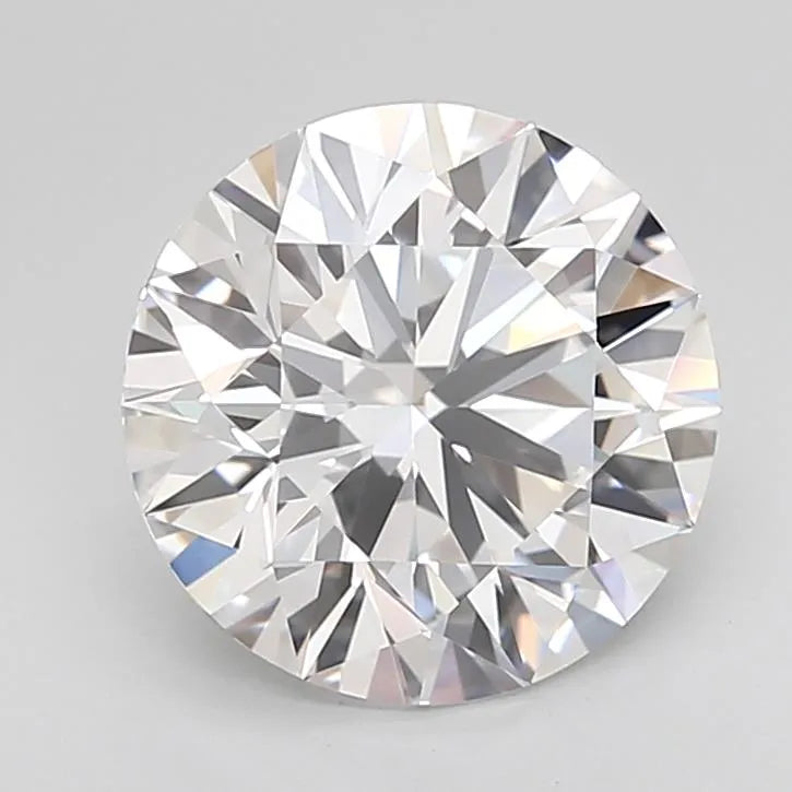 2.95ct Round Lab Grown Diamond (Colour D, Clarity IF, Cut ID, IGI Certified)