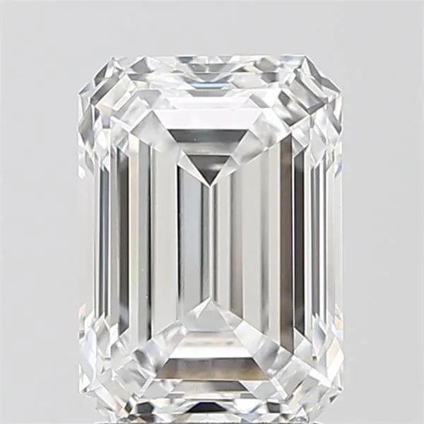 2.96ct Emerald Lab Grown Diamond (Colour D, Clarity IF, IGI Certified)