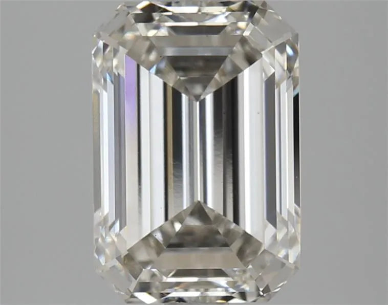 2.96ct Emerald Lab Grown Diamond (Colour H, Clarity VS1, IGI Certified)