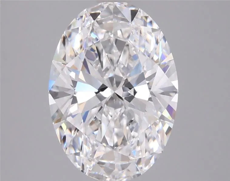 2.96ct Oval Lab Grown Diamond (Colour D, Clarity VVS1, IGI Certified)