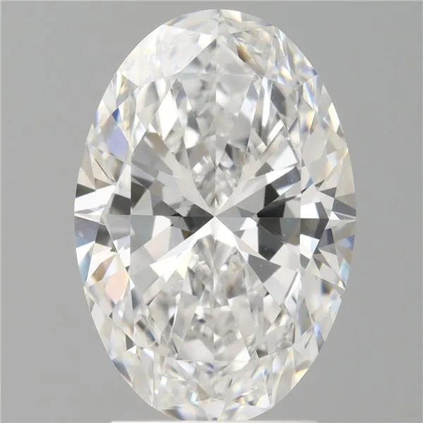 2.96ct Oval Lab Grown Diamond (Colour D, Clarity VVS2, IGI Certified)