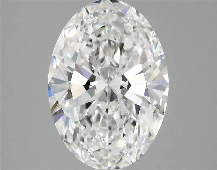 2.96ct Oval Lab Grown Diamond (Colour E, Clarity VVS2, IGI Certified)
