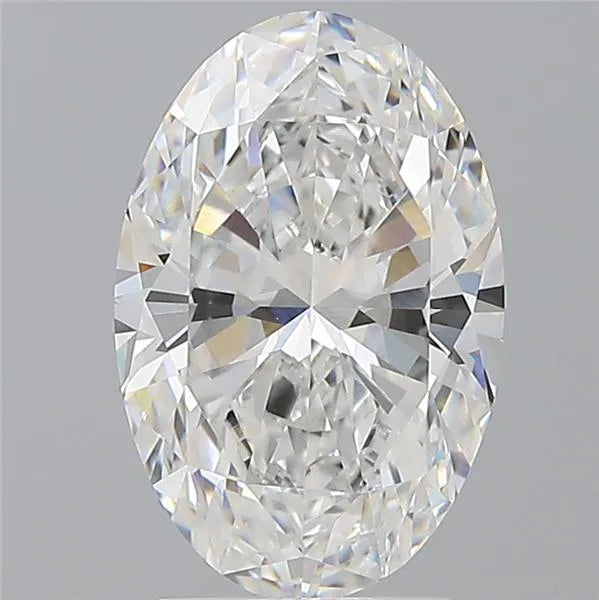 2.96ct Oval Lab Grown Diamond (Colour E, Clarity VVS2, IGI Certified)
