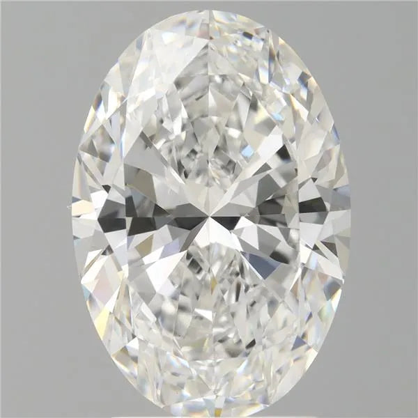 2.97ct Oval Lab Grown Diamond (Colour E, Clarity VVS2, IGI Certified)