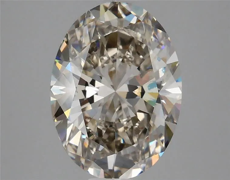 2.97ct Oval Lab Grown Diamond (Colour I, Clarity VVS2, IGI Certified)
