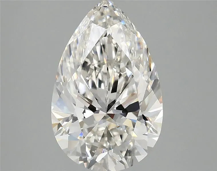 2.97ct Pear Lab Grown Diamond (Colour G, Clarity VVS2, IGI Certified)