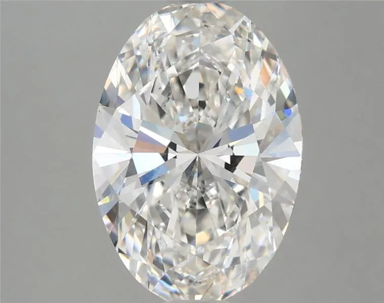 2.98ct Oval Lab Grown Diamond (Colour F, Clarity VVS1, IGI Certified)