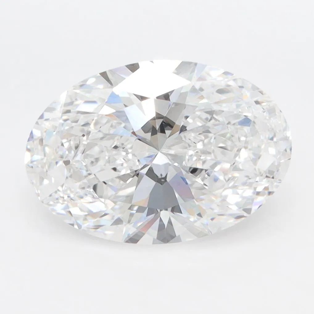 2.99ct Oval Lab Grown Diamond (Colour D, Clarity VVS1, IGI Certified)