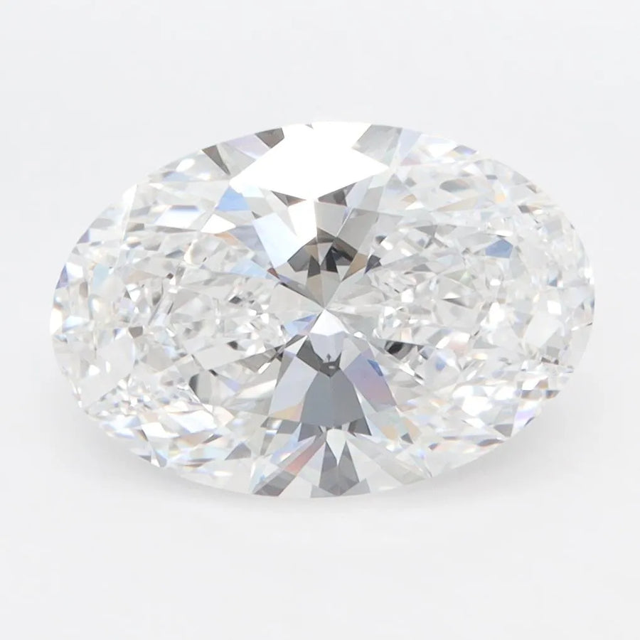 2.99ct Oval Lab Grown Diamond (Colour D, Clarity VVS1, IGI Certified)