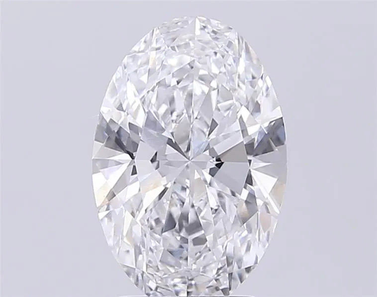 2.99ct Oval Lab Grown Diamond (Colour D, Clarity VVS2, IGI Certified)