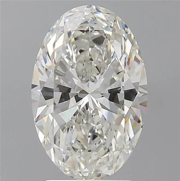 2.99ct Oval Lab Grown Diamond (Colour G, Clarity VVS2, IGI Certified)