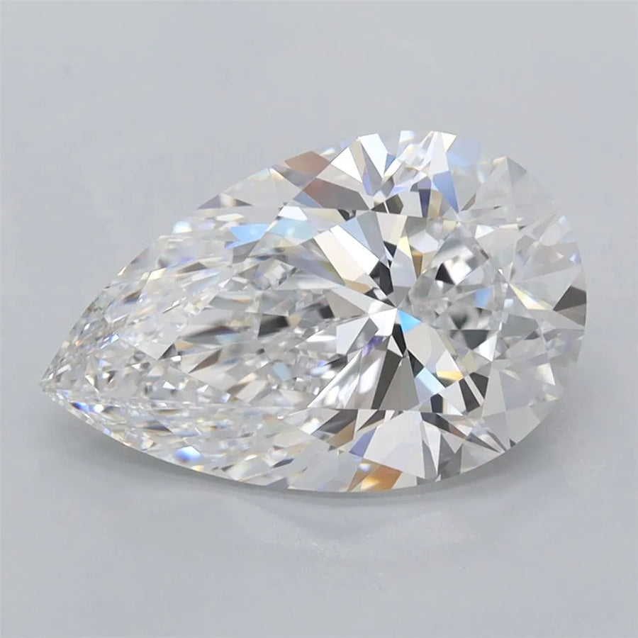2.99ct Pear Lab Grown Diamond (Colour D, Clarity FL, IGI Certified)