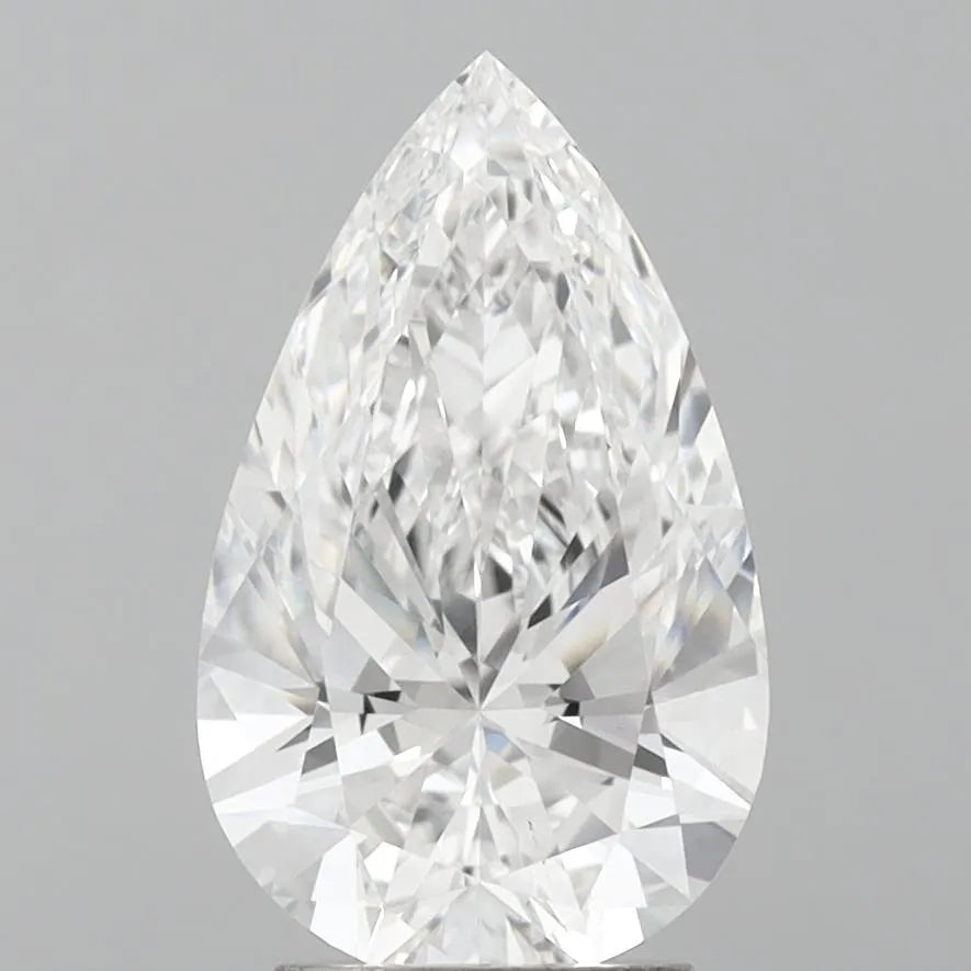 2.99ct Pear Lab Grown Diamond (Colour D, Clarity VS1, IGI Certified)