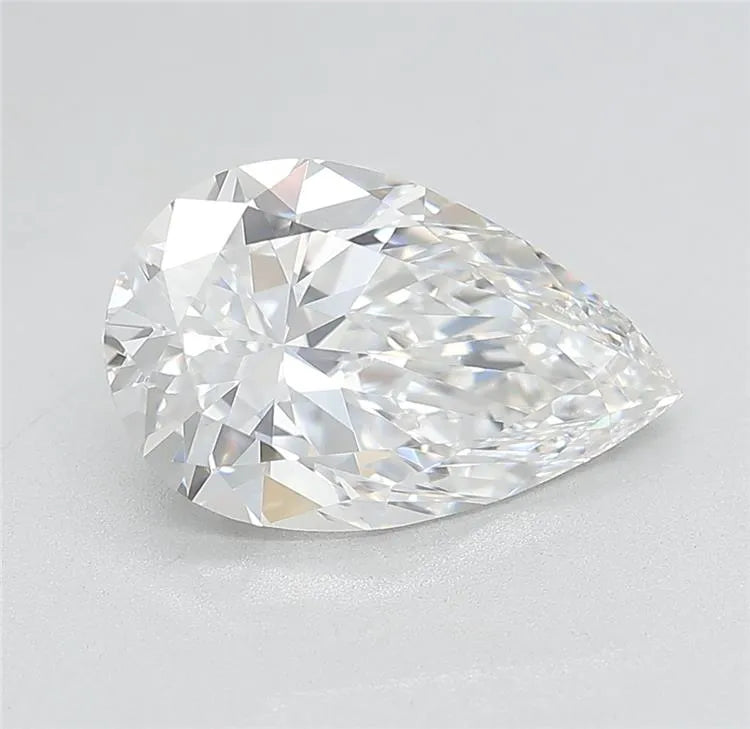 2.99ct Pear Lab Grown Diamond (Colour E, Clarity VVS2, Cut EX, IGI Certified)