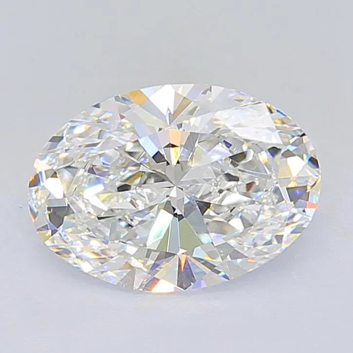 3.58ct Oval Lab Grown Diamond (Colour E, Clarity VS1, IGI Certified)