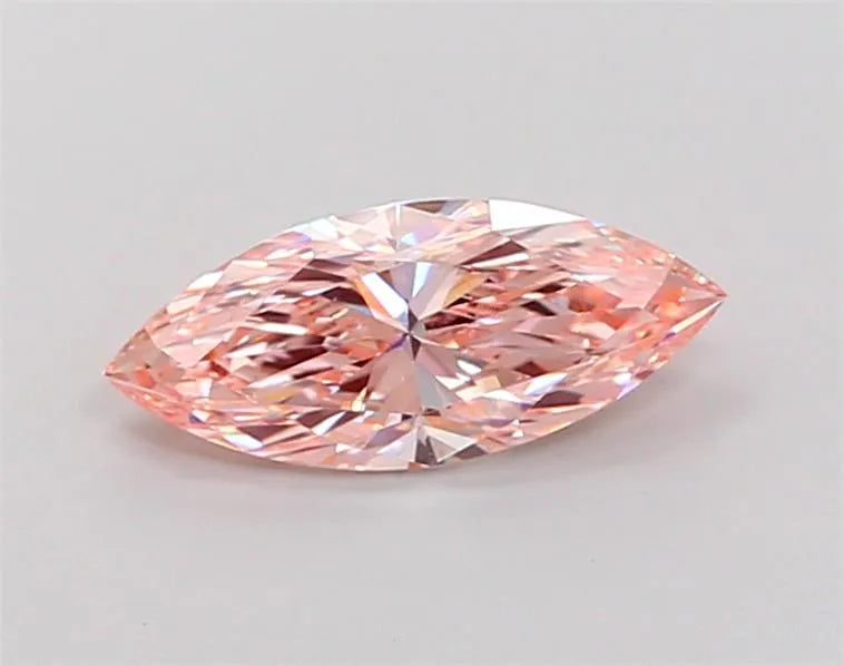 1.00ct Marquise Lab Grown Diamond (Colour Fancy Intense Pink, Clarity VS1, IGI Certified)