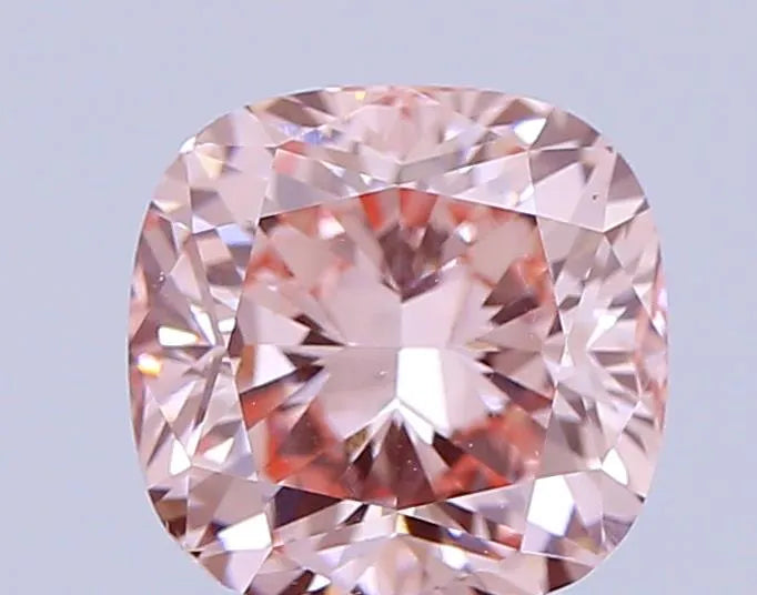 2.01ct Cushion modified Lab Grown Diamond (Colour Fancy Vivid Pink, Clarity VS1, IGI Certified)