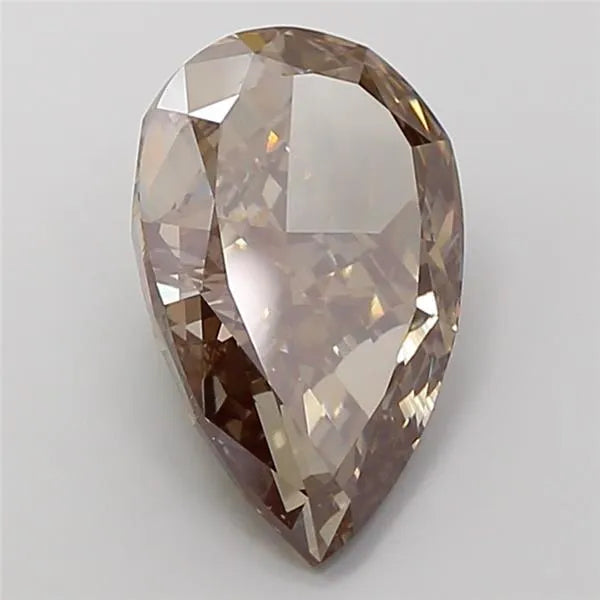 10.02ct Pear Lab Grown Diamond (Colour Fancy Gray, Clarity VVS2, IGI Certified)