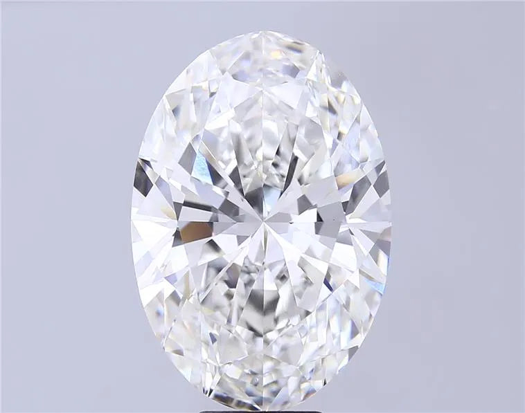 12.18ct Oval Lab Grown Diamond (Colour G, Clarity VS1, IGI Certified)