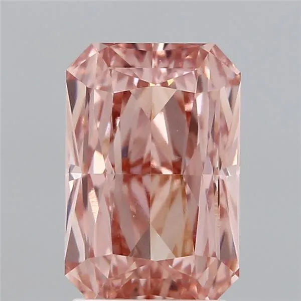 2.51ct Radiant Lab Grown Diamond (Colour Fancy Vivid Pink, Clarity VS1, IGI Certified)