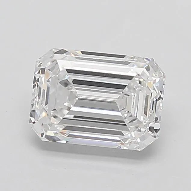 2.88ct Emerald Lab Grown Diamond (Colour D, Clarity VVS1, IGI Certified)