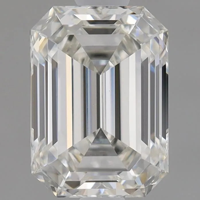 1.07ct Emerald Lab Grown Diamond (Colour G, Clarity VVS2, IGI Certified)