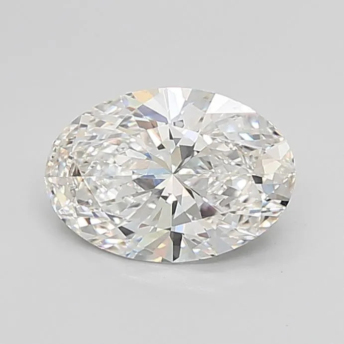 3.09ct Oval Lab Grown Diamond (Colour F, Clarity VVS2, IGI Certified)