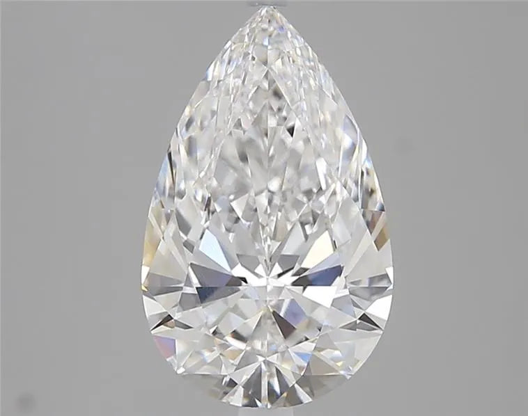 3.06ct Pear Lab Grown Diamond (Colour D, Clarity VVS1, IGI Certified)