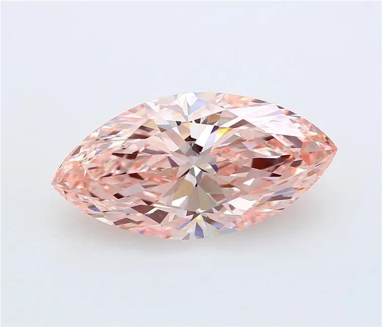 4.00ct Marquise Lab Grown Diamond (Colour Fancy Intense Pink, Clarity VVS1, IGI Certified)