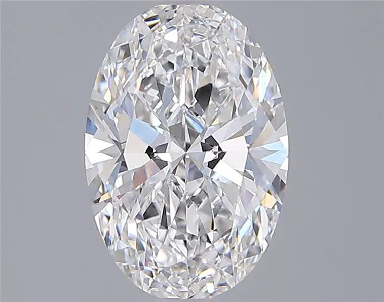 2.05ct Oval Lab Grown Diamond (Colour D, Clarity VVS1, IGI Certified)