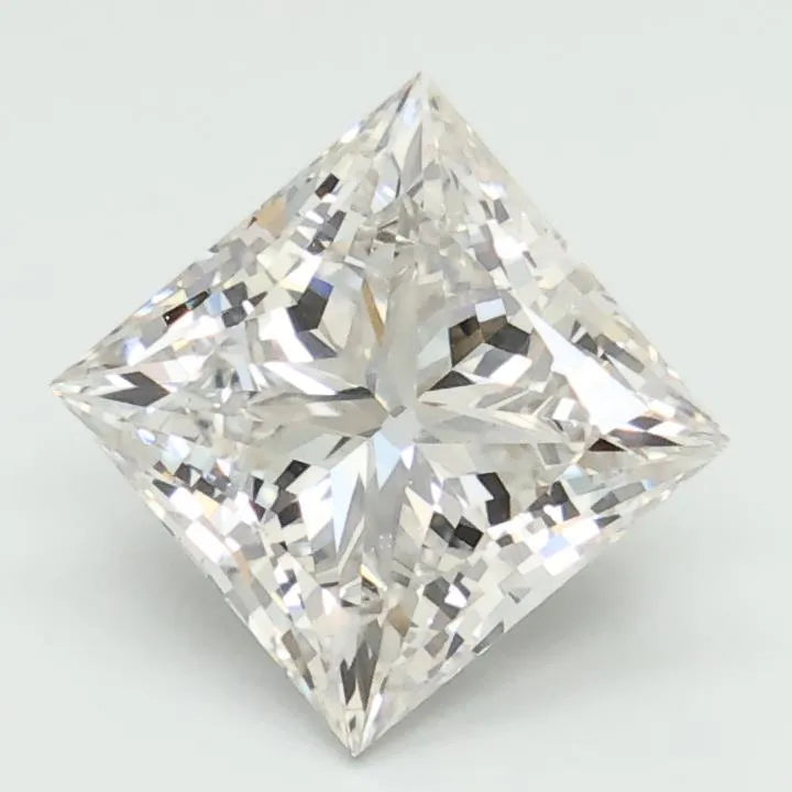 2.10ct Princess Lab Grown Diamond (Colour G, Clarity VS1, Cut EX, IGI Certified)