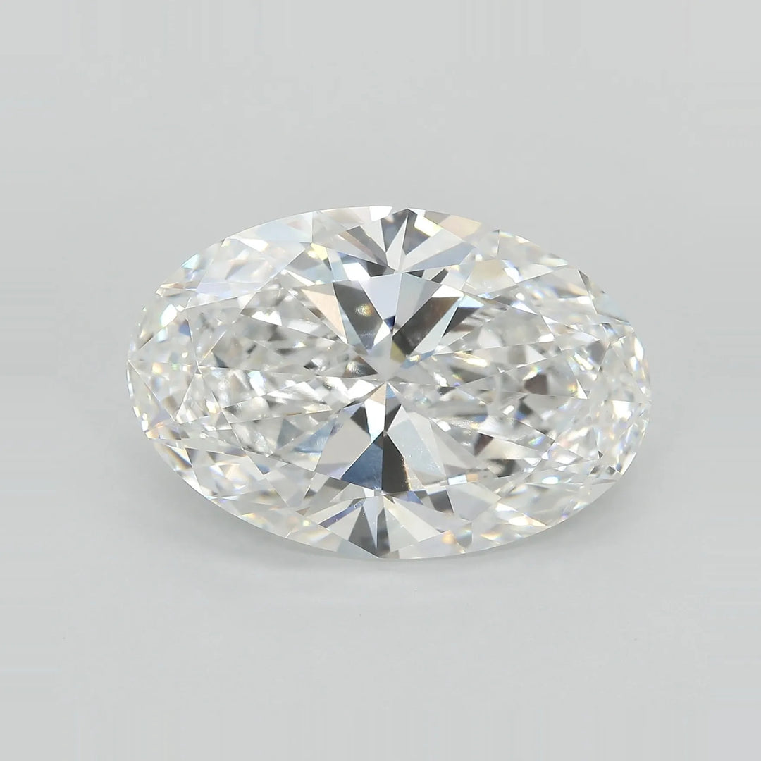 12.18ct Oval Lab Grown Diamond (Colour F, Clarity VVS2, IGI Certified)