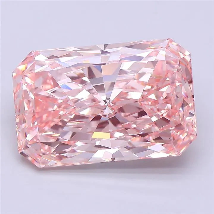 15.05ct Radiant Lab Grown Diamond (Colour Fancy Intense Pink, Clarity VS1, IGI Certified)