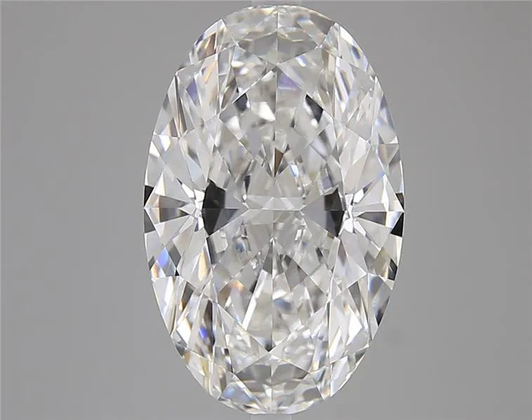 5.17ct Oval Lab Grown Diamond (Colour E, Clarity VVS2, Cut VG, IGI Certified)